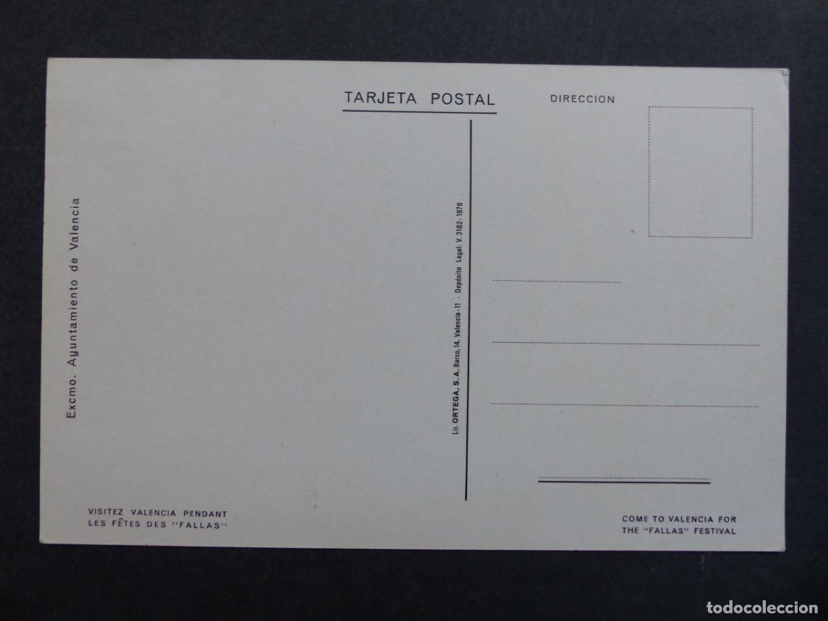Postales: VALENCIA, FALLAS - A&Ntilde;O 1979 - Foto 2