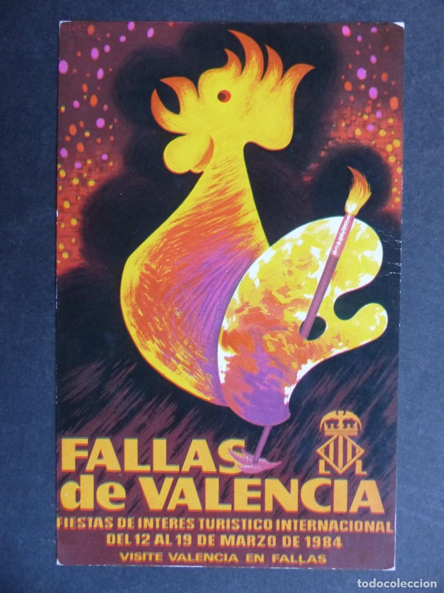Postales: VALENCIA, FALLAS - A&Ntilde;O 1984 - Foto 1