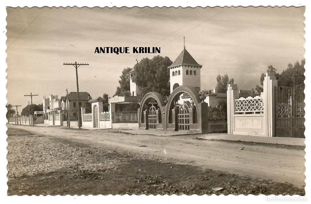 Postales: BURRIANA N&ordm; 16 CHALETS DE LA MALVAROSA / EDICION COMAS ALDEA / SIN CIRCULAR