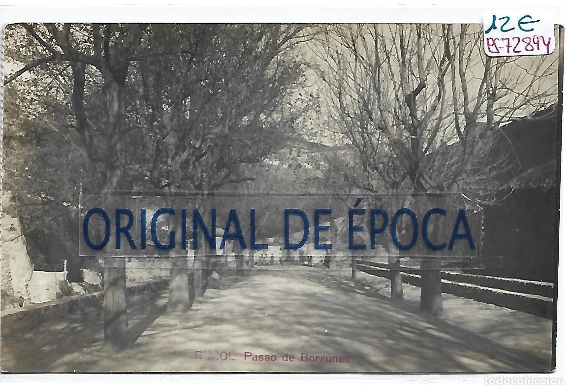 Postkarten: (PS-72894)POSTAL FOTOGRAFICA DE BU&Ntilde;OL-PASEO DE BORRUNES
