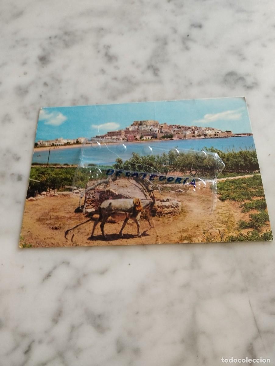 Cartes Postales: POSTAL PE&Ntilde;ISCOLA (CASTELL&Oacute;N) LA NORIA Y VISTA GENERAL