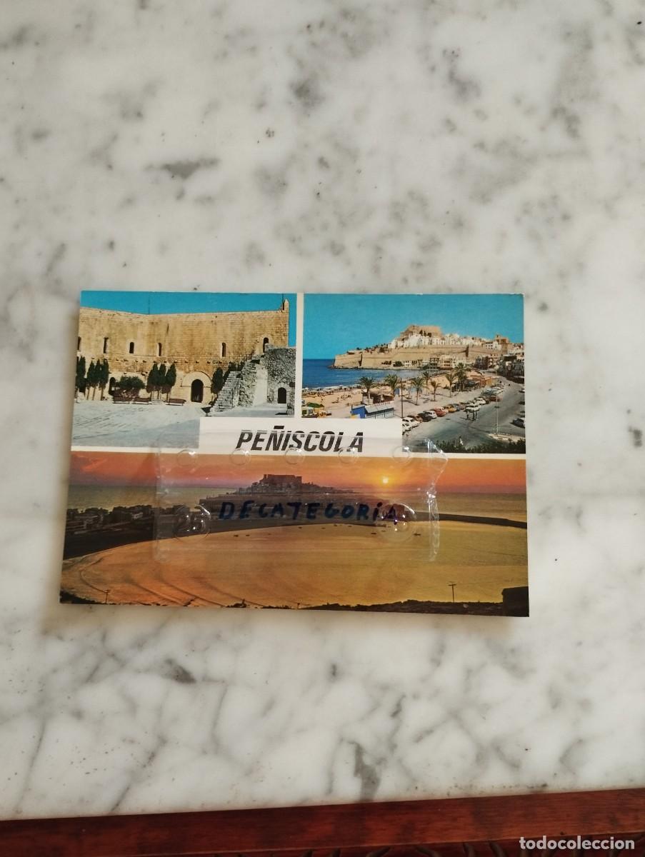 Postales: POSTAL PE&Ntilde;ISCOLA (CASTELL&Oacute;N) COSTA DE AZAHAR