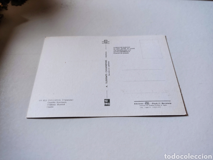 Postales: Postal Cullera castillo - Foto 2