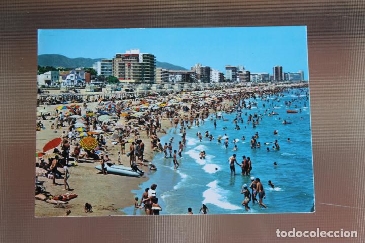 Postkarten: POSTAL GANDIA PLAYA Y HOTEL BAYREN 1963