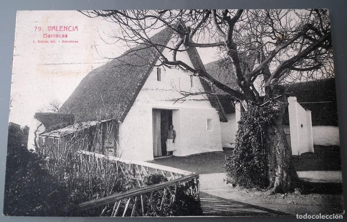 Postkarten: ANTIGUA POSTAL DE VALENCIA- BARRACAS A PRINCIPIOS DEL SIGLO XX. ROISIN 79