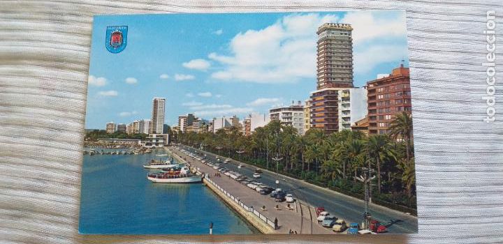Postkarten: ALICANTE-RV-150x105mm-N&ordm;73-PASEO MARITIMO-ESCRITA