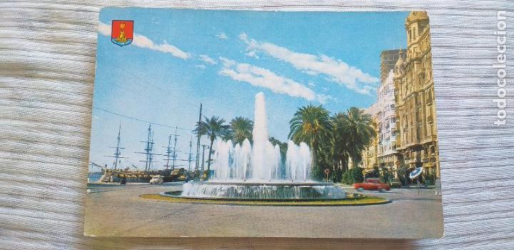 Postkarten: ALICANTE-RV-150x105mm-N&ordm;107-FUENTE LUMINOSA-CIRCULADA