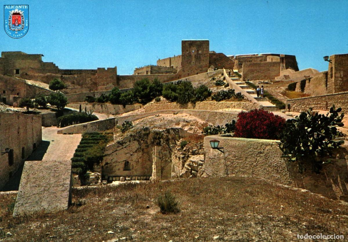 Postales: alicante castillo de santa b&aacute;rbara sin circular