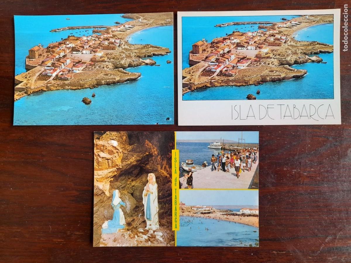 Postkarten: Una postal vintage, imagen anunciacion virgen en cueva, isla de Tabarca, tres tarjetas a elegir