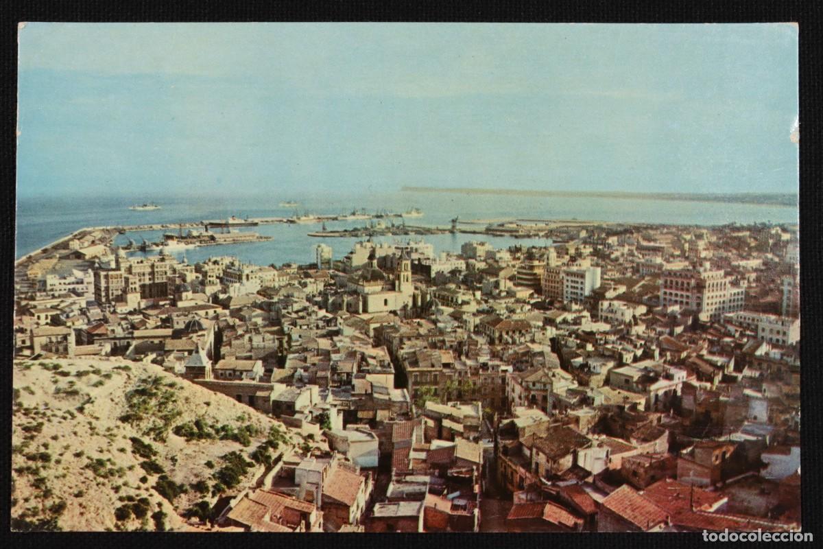 Cartoline: Postal La ciudad desde el Castillo de Sta. B&aacute;rbara. A color. 4108 Postcard The city from the Castle