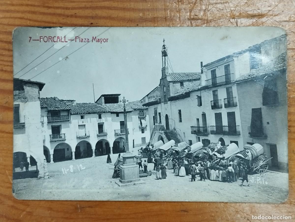 Cartes Postales: POSTAL FOTOGR&Aacute;FICA ANIMADA FORCALL. PLAZA MAYOR. FOTO J. POLO.