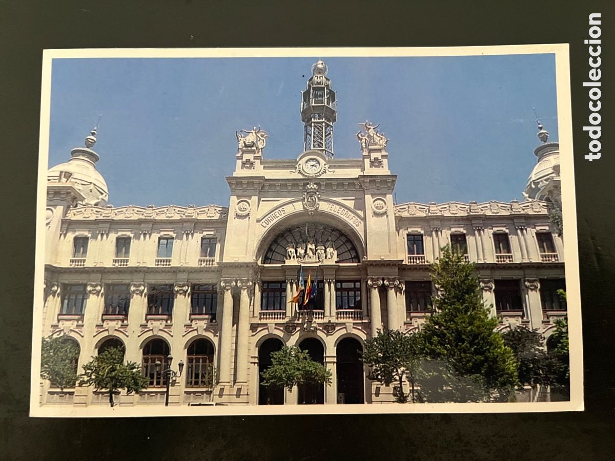 Postkarten: Postal edificio de Correos de la Plaza del Ayuntamiento de Valencia