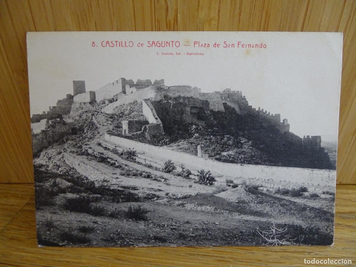 Postais: POSTAL CASTILLO DE SAGUNTO PLAZA SAN FERNANDO. 8
