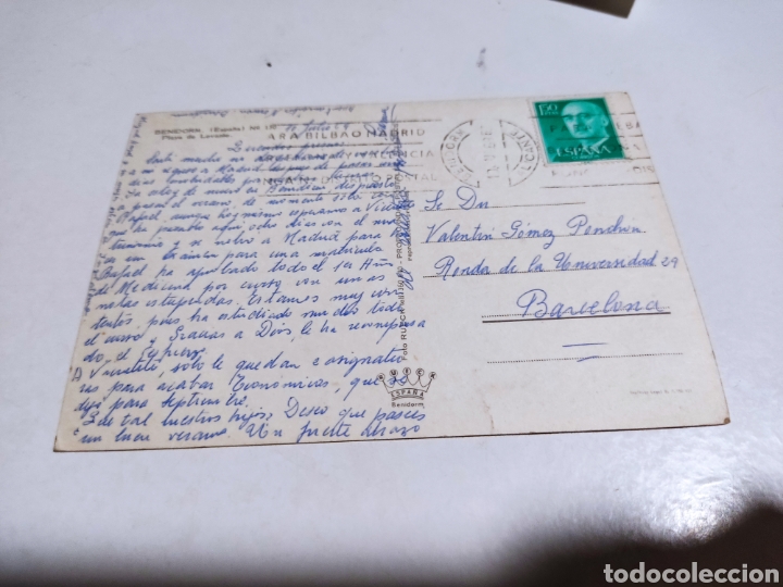 Postales: Postal Benidorm - Foto 2