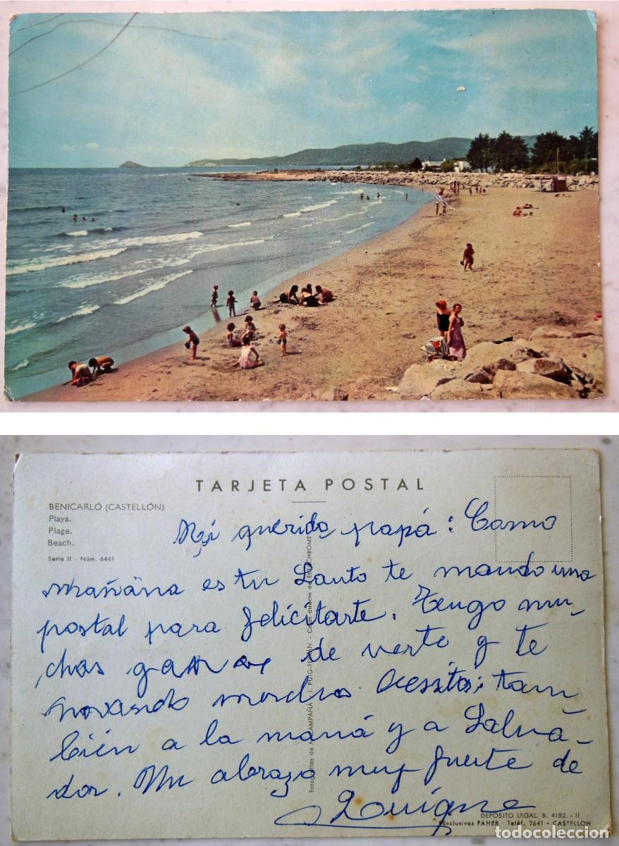 Postais: BENICARLO. Playa. Fot A Campa&ntilde;a, Serie B No 644