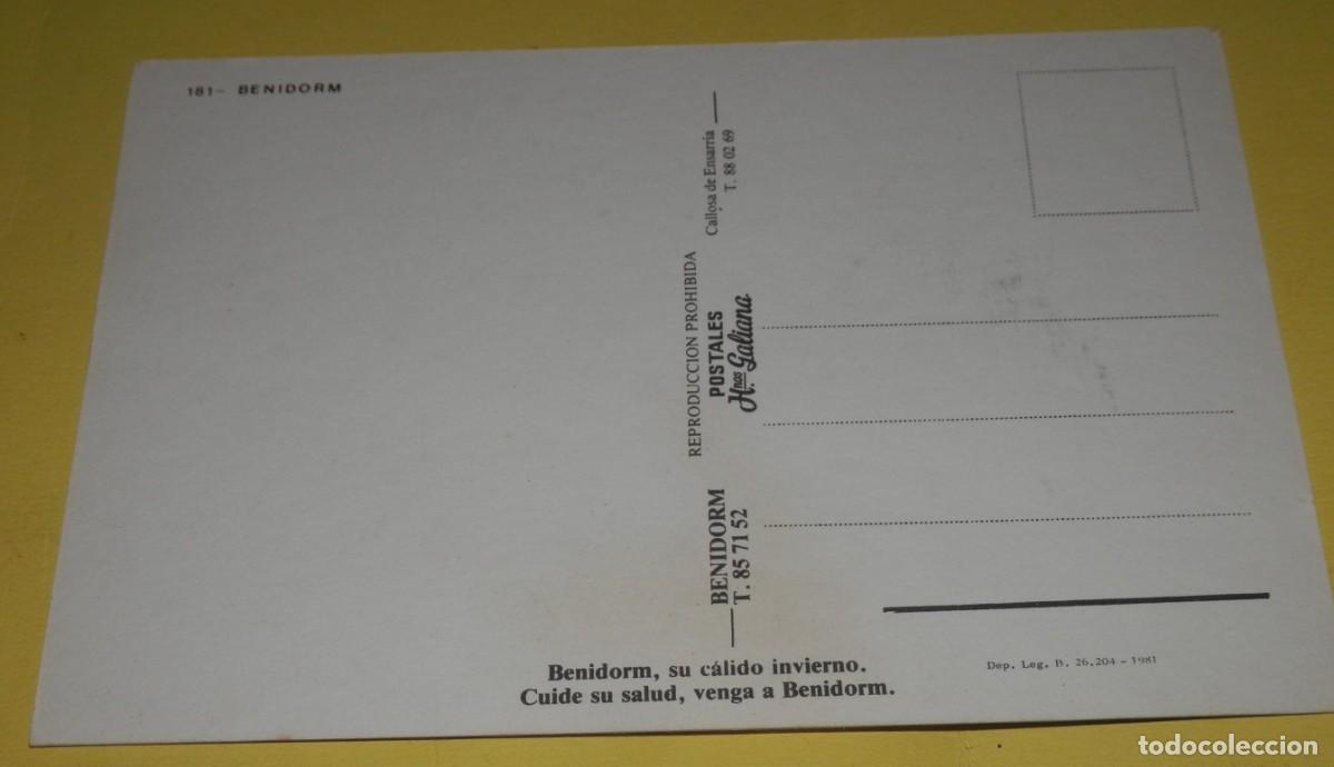 Postales: TARGETA POSTAL DE BENIDORM - Foto 2