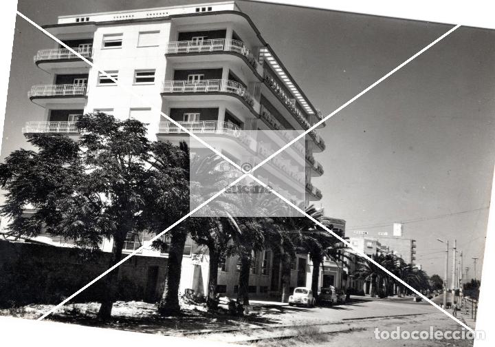 Cartes Postales: POSTAL ORIGINAL HOTEL TURCOSA Y AVDA BUENAVISTA GRAO DE CASTELLON