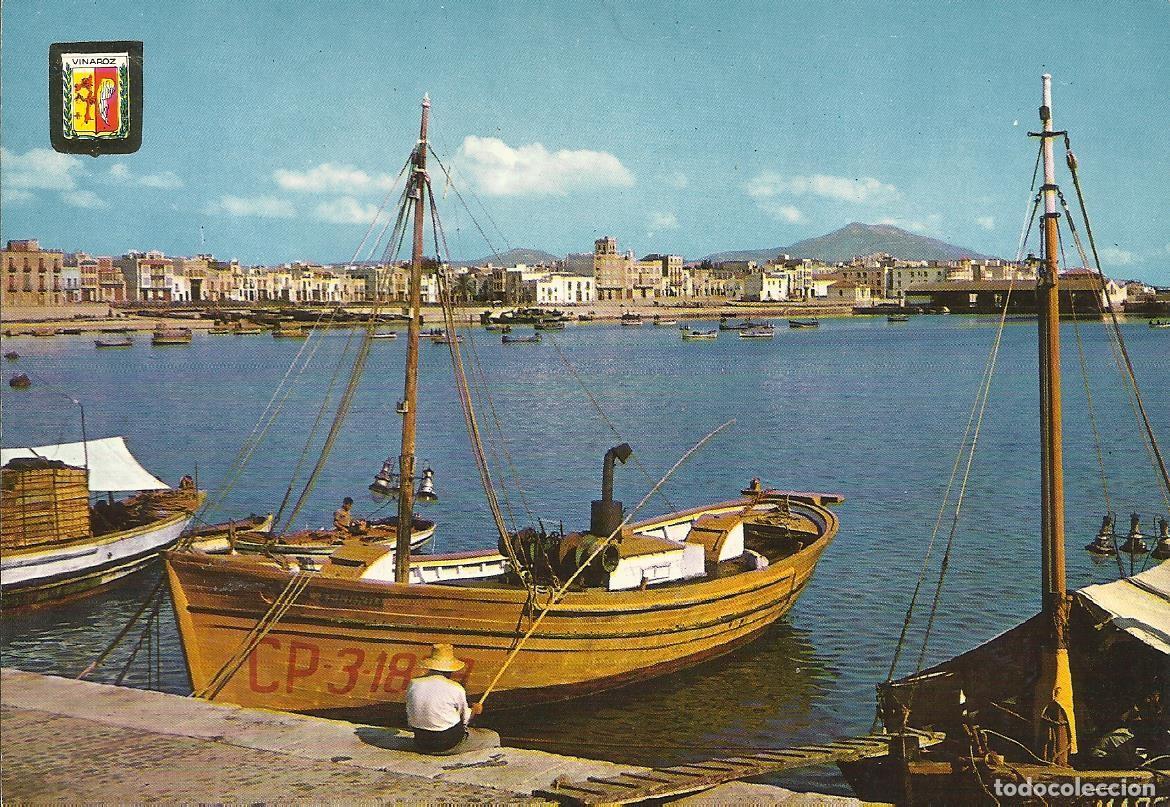 Postais: Vinaroz. Castell&oacute;n. 1. Vista parcial. Comas Aldea. 10x15. 1960. Escrita con sello.