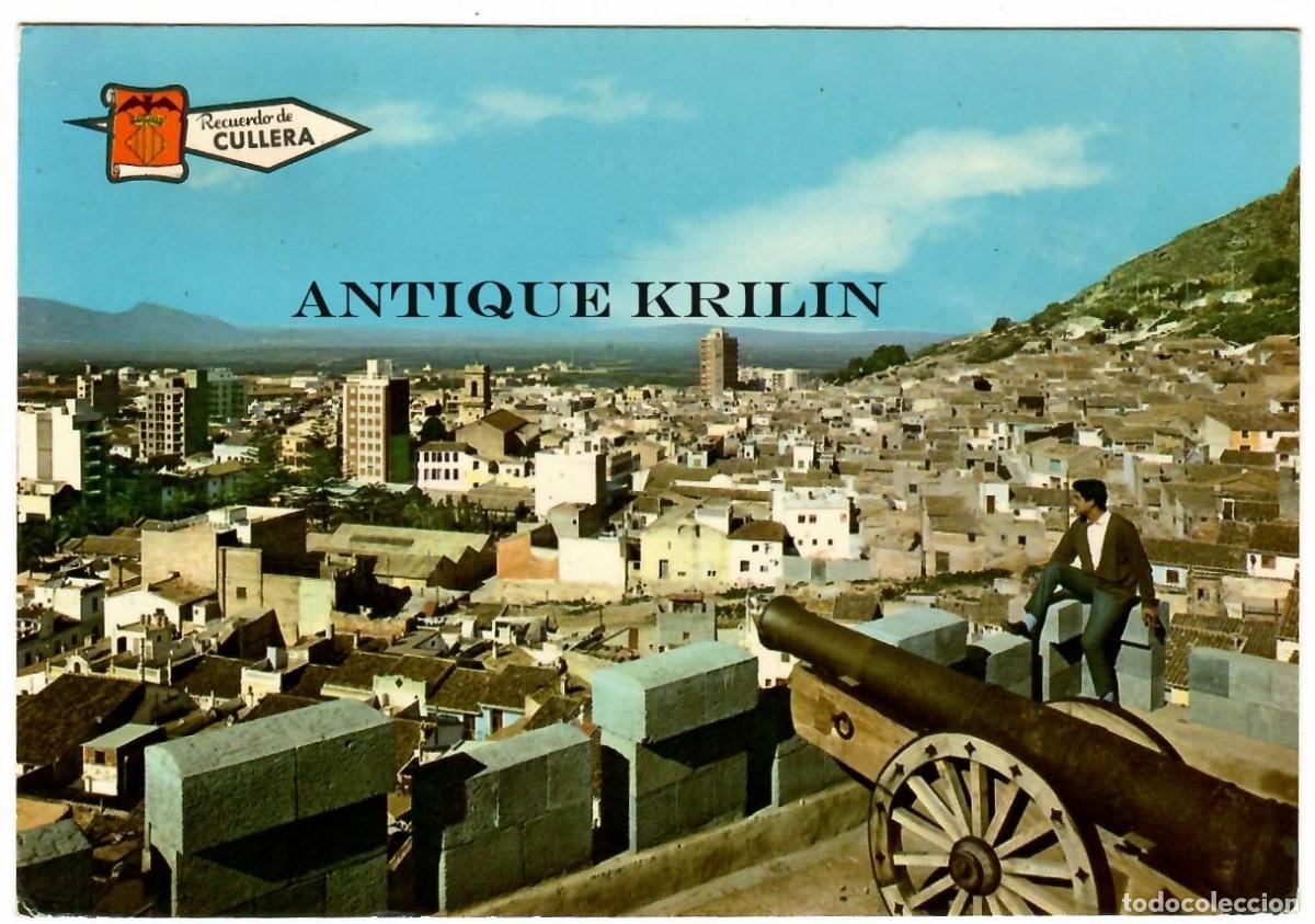 Postais: CULLERA N&ordm; 3127 VISTA PARCIAL DESDE CASTILLO / EDICIONES PERGAMINO / CIRCULADA