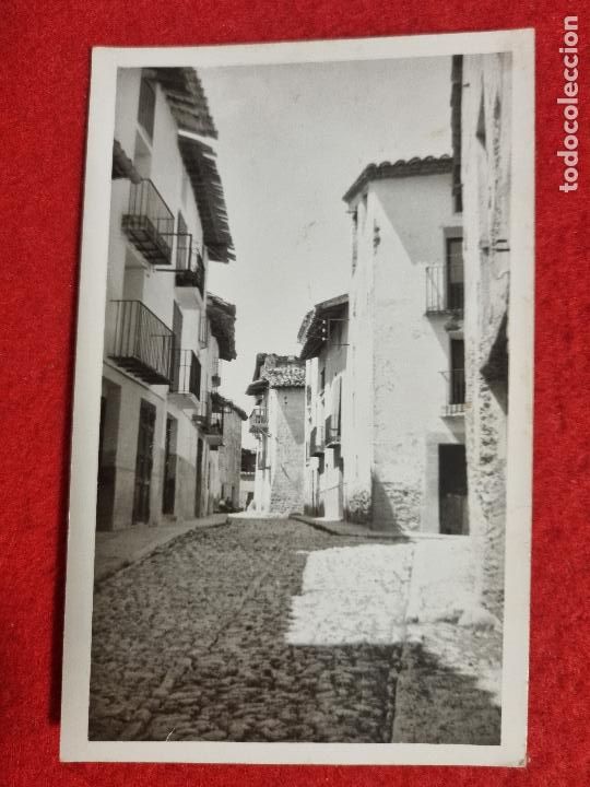 Postais: POSTAL ANTIGUA FORCALL CASTELLON UNA CALLE FOTOGRAFICA ORIGINAL P1501