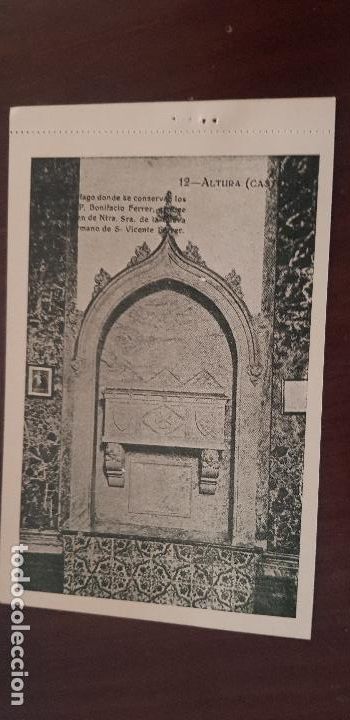 Postkarten: CUEVA SANTA(ALTURA, CASTELLON ) SARCOLAGO SE GUARDABAN LOS RESTOS DEL P.BONIFACIO