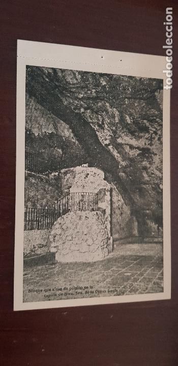 Postkarten: CUEVA SANTA(ALTURA, CASTELLON ) BLOQUE QUE SIRVE DE PULPITO EN LA CAPILLA