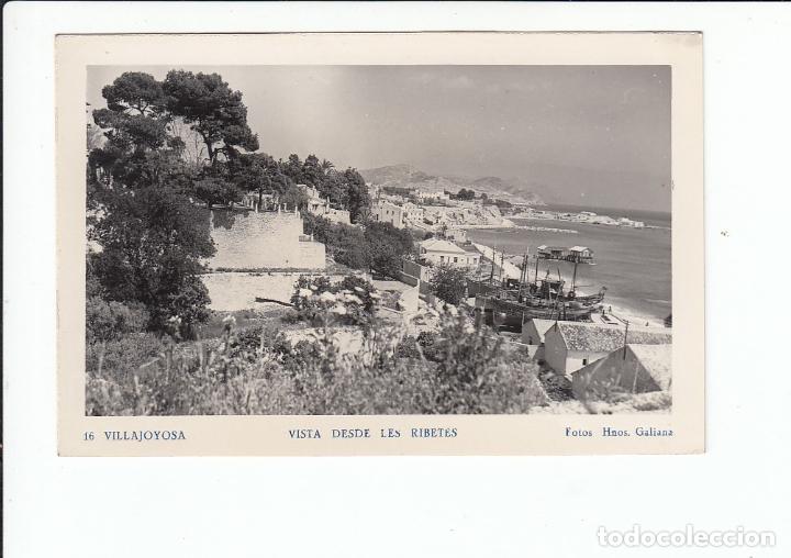 Postcards: VILLAJOYOSA (ALICANTE).- VISTA DESDE LES RIBETES