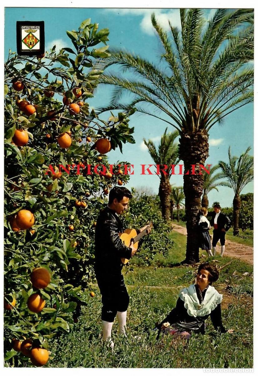 Postales: CASTELLON N&ordm; 28 RINCON DE LA HUERTA / ESCUDO DE ORO - COMAS ALDEA / SIN CIRCULAR