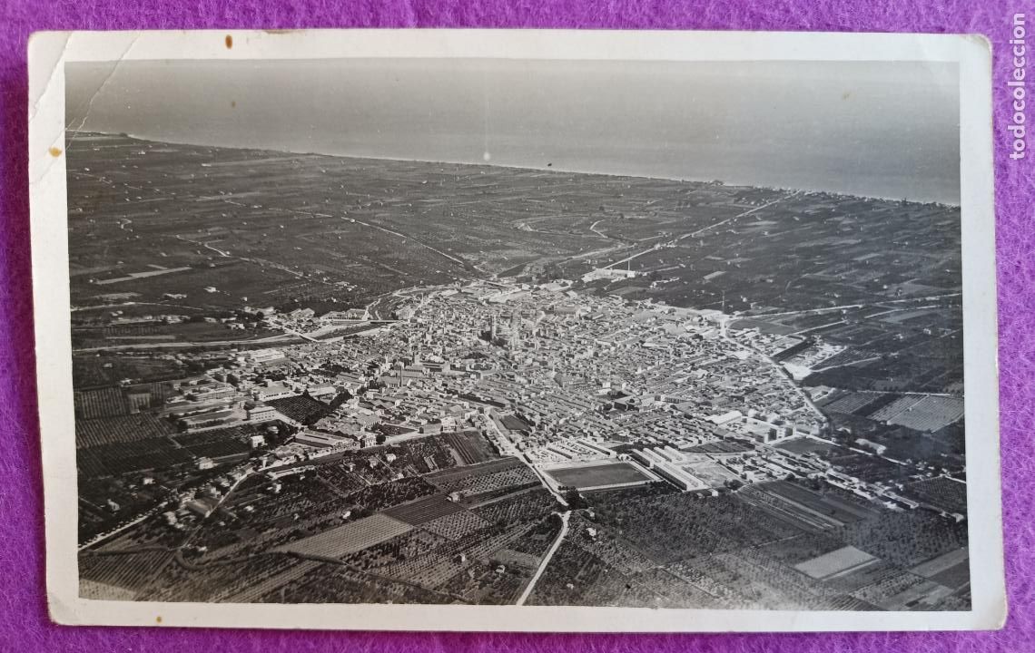 Postcards: POSTAL BURRIANA CASTELLON VISTA PANORAMICA P343