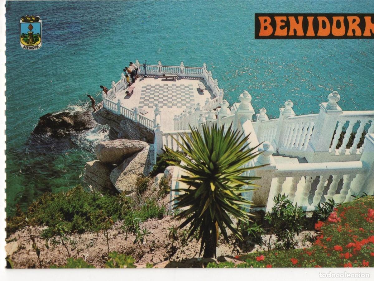 Postkarten: Postal de Benidorm-Alicante-escrita-