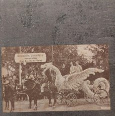 Postales: TARJETA POSTAL - EXPOSICIÓN VALENCIANA 1909 - GRAN BATALLA DE FLORES