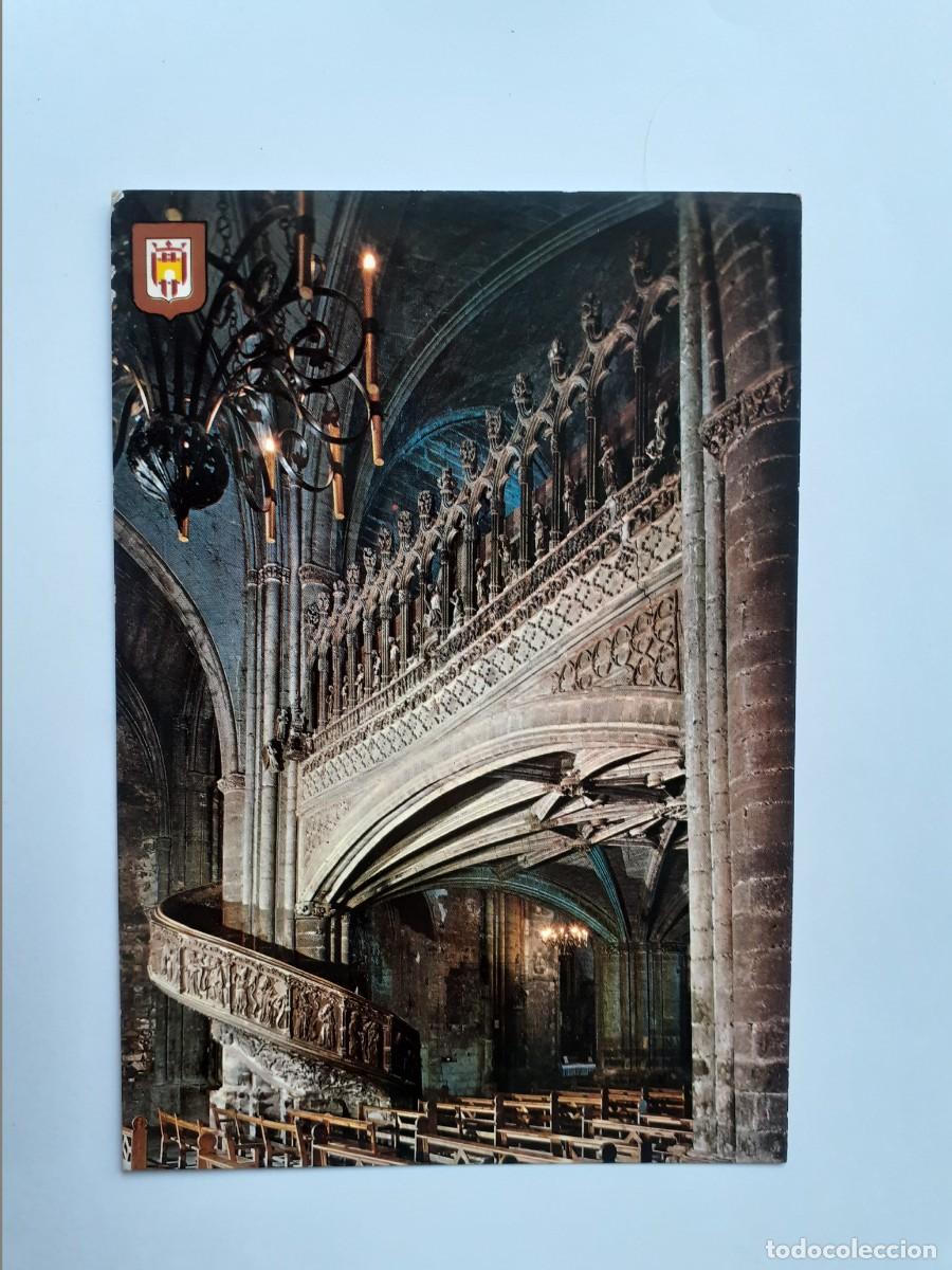 Postkarten: POSTAL - CASTELLON MORELLA ESCALERA Y CORO IGLESIA ARCIPRESTAL - ALDEA 8 - S/C