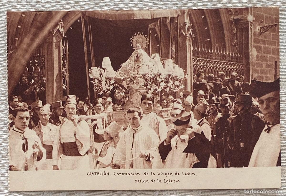 Postais: CASTELLON, CORONACION DE LA VIREN DE LIDON, SIN CIRCULAR