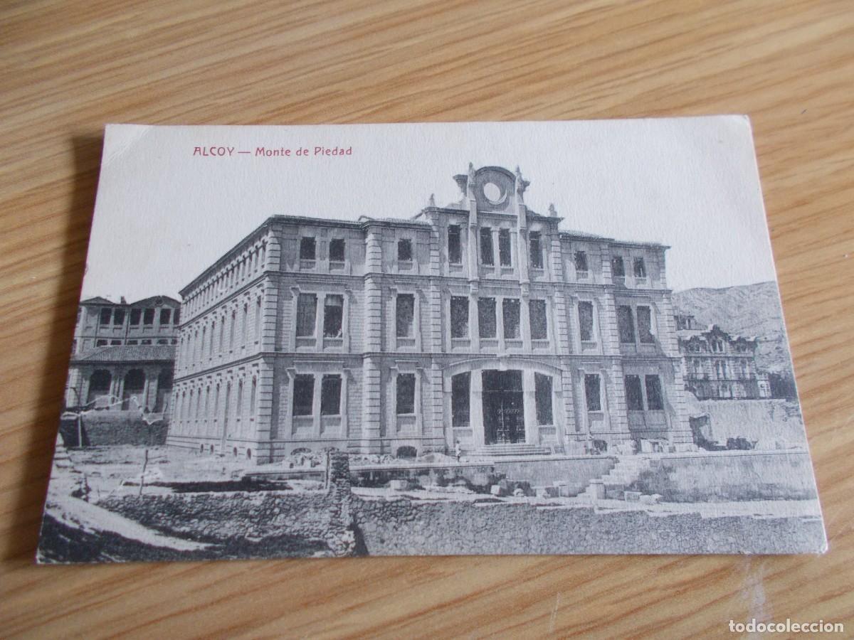 Postais: ALCOY--ALICANTE --MONTE DE PIEDAD ED. C.VILAPLANA