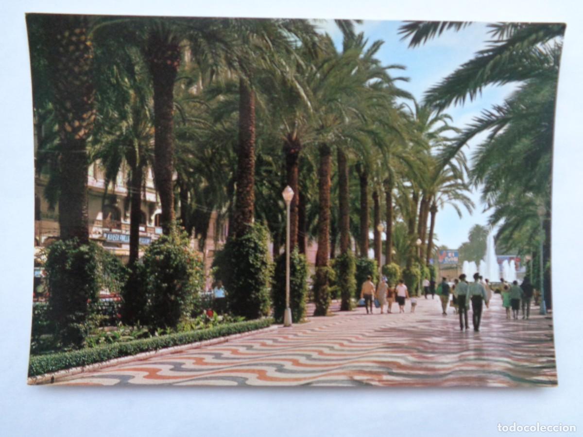 Postais: POSTAL DE ALICANTE : EXPLANADA DE ESPA&Ntilde;A . A&Ntilde;OS 70