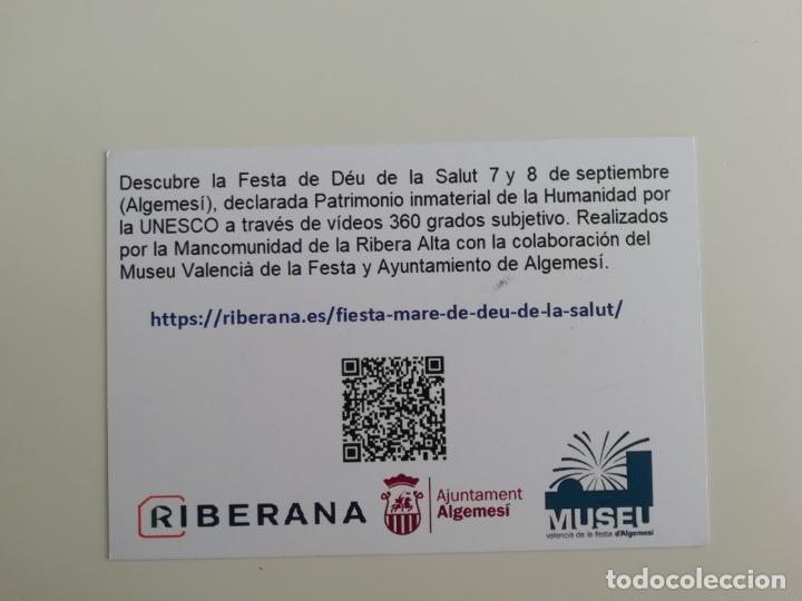 Postales: Postal Process&oacute; de la Mare de D&eacute;u Algemes&iacute; Valencia - Foto 2