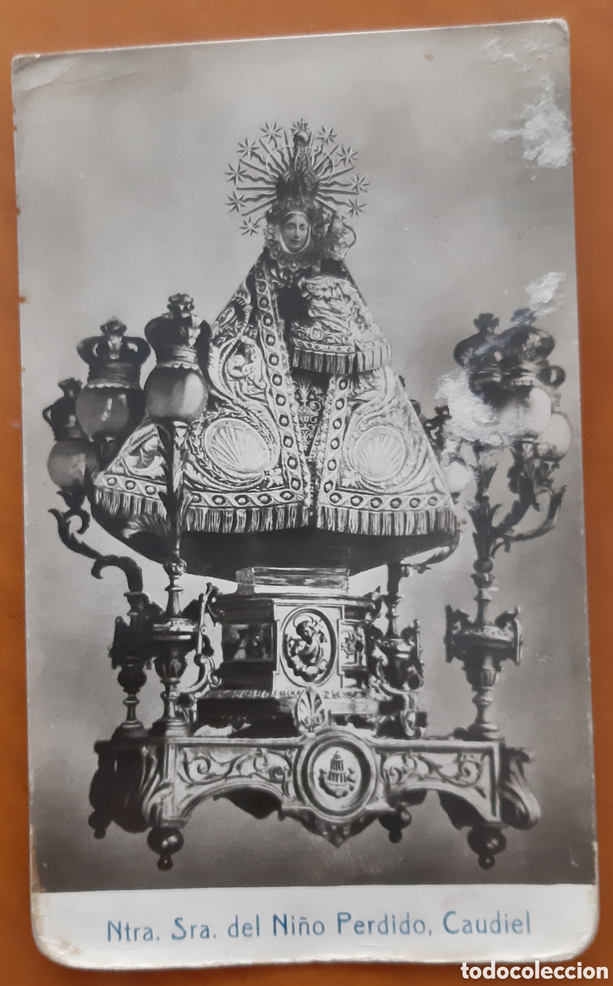Postais: Postal Caudiel Castell&oacute;n. Nuestra Se&ntilde;ora del Ni&ntilde;o Perdido. Sin escribir. R4352