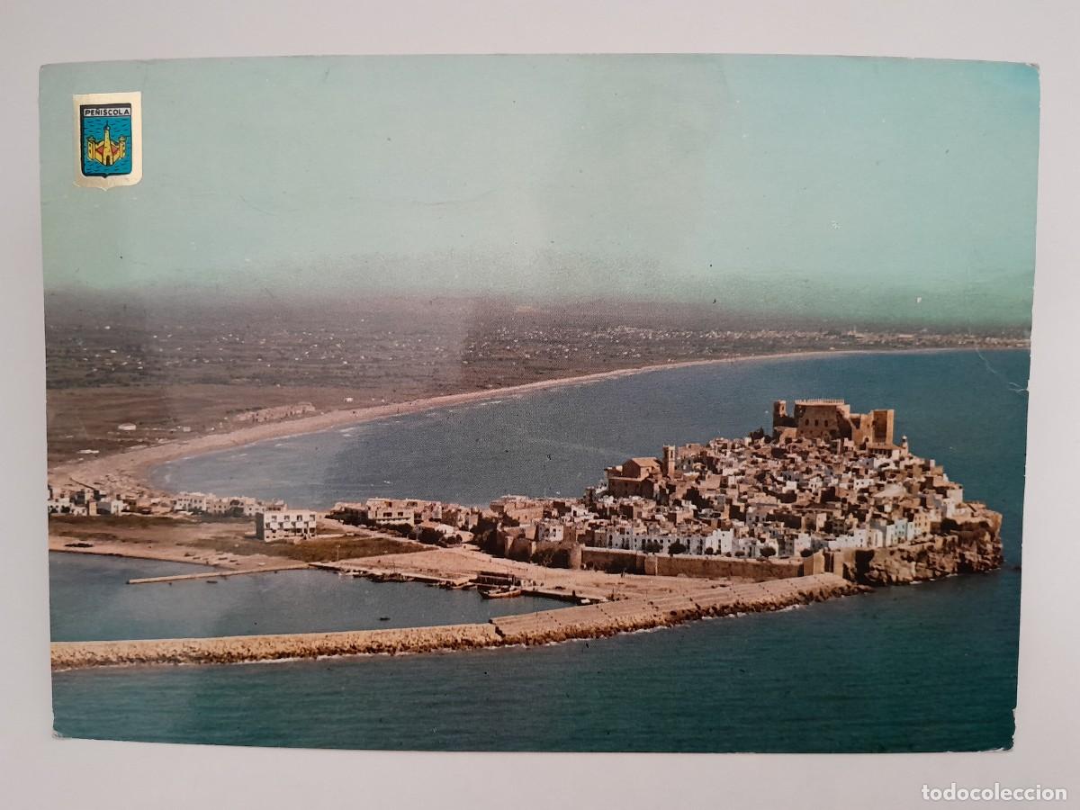 Cartes Postales: ANTIGUA POSTAL CASTELLON PE&Ntilde;ISCOLA VISTA AEREA RV 2078