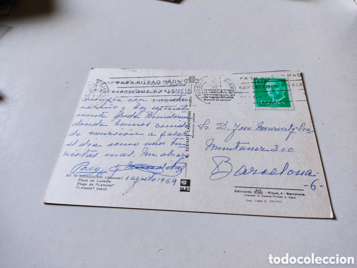 Postales: Postal Benidorm - Foto 2