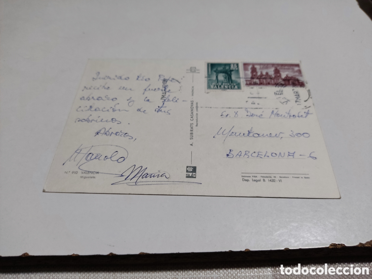 Postales: Postal valencia - Foto 2