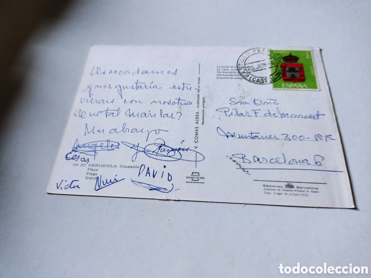 Postales: Postal Pe&ntilde;&iacute;scola - Foto 2