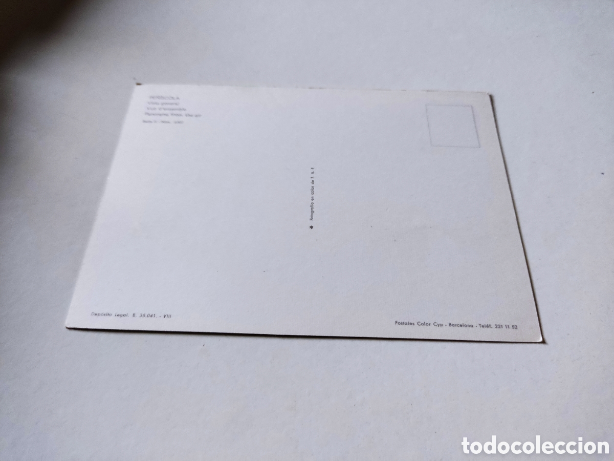 Postales: Postal Pe&ntilde;&iacute;scola - Foto 2