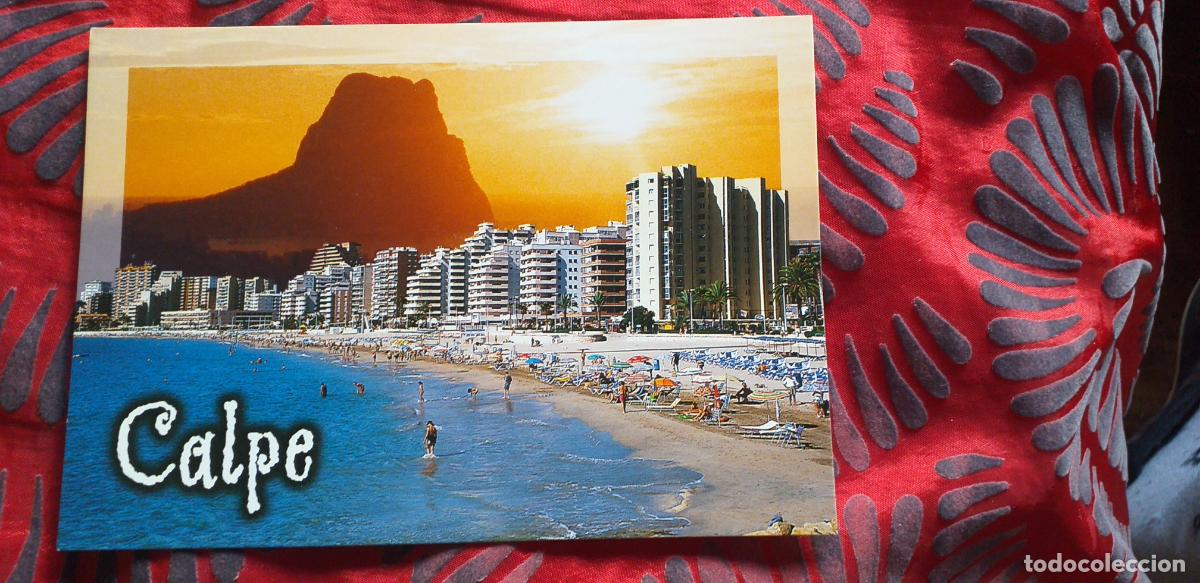 Postkarten: ALICANTE-V17-170X120mm.-NO ESCRITA-CALPE-VISTAS PARCIALES
