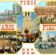 Postales: VINARÓS - FIESTAS - TOROS - SOL - GRÁFICAS HARRIS Nº 49 - PLAZA DE TOROS - TENTADERO - PEÑA - BANDA