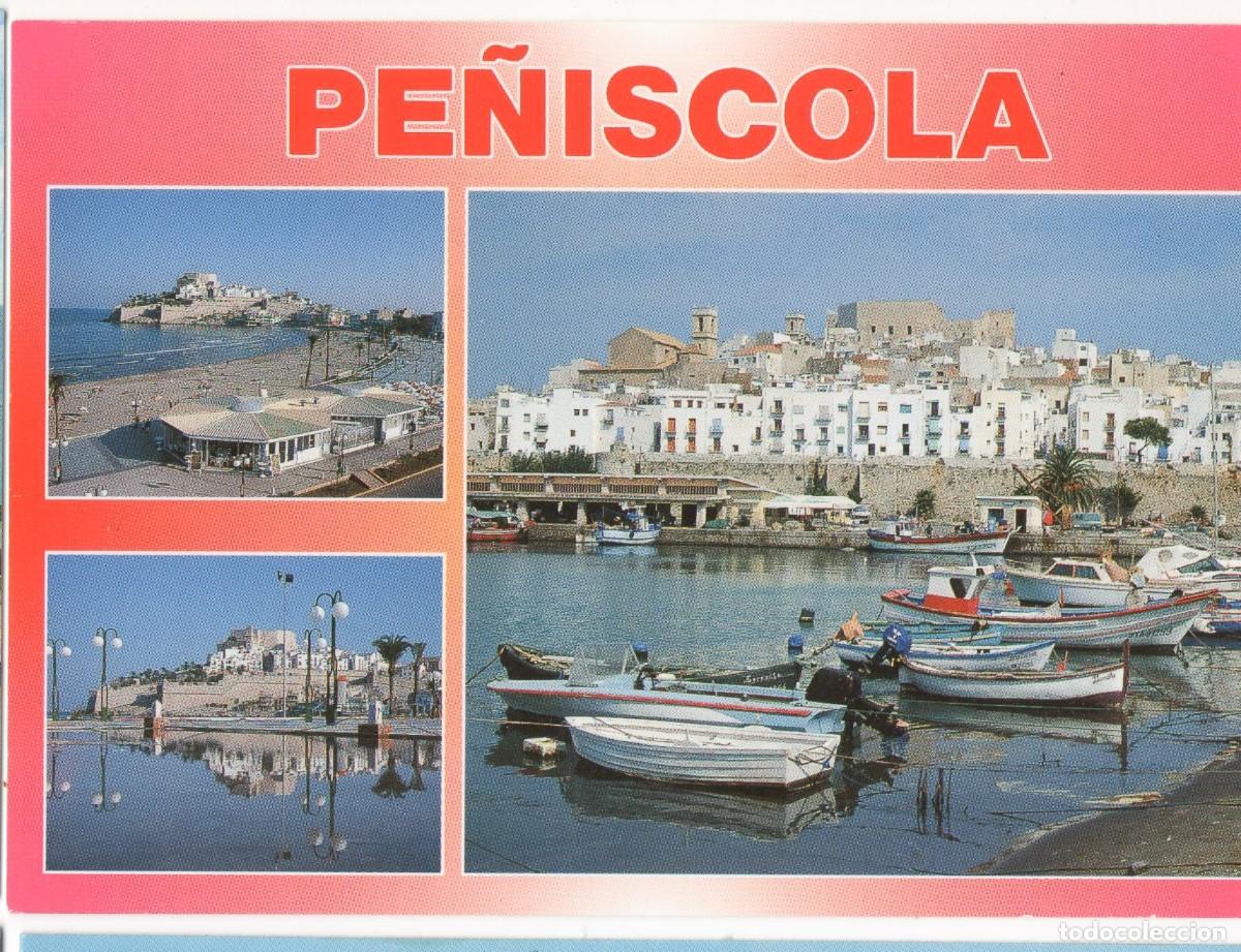Postkarten: Castell&oacute;n-Pe&ntilde;&iacute;scola-escrita