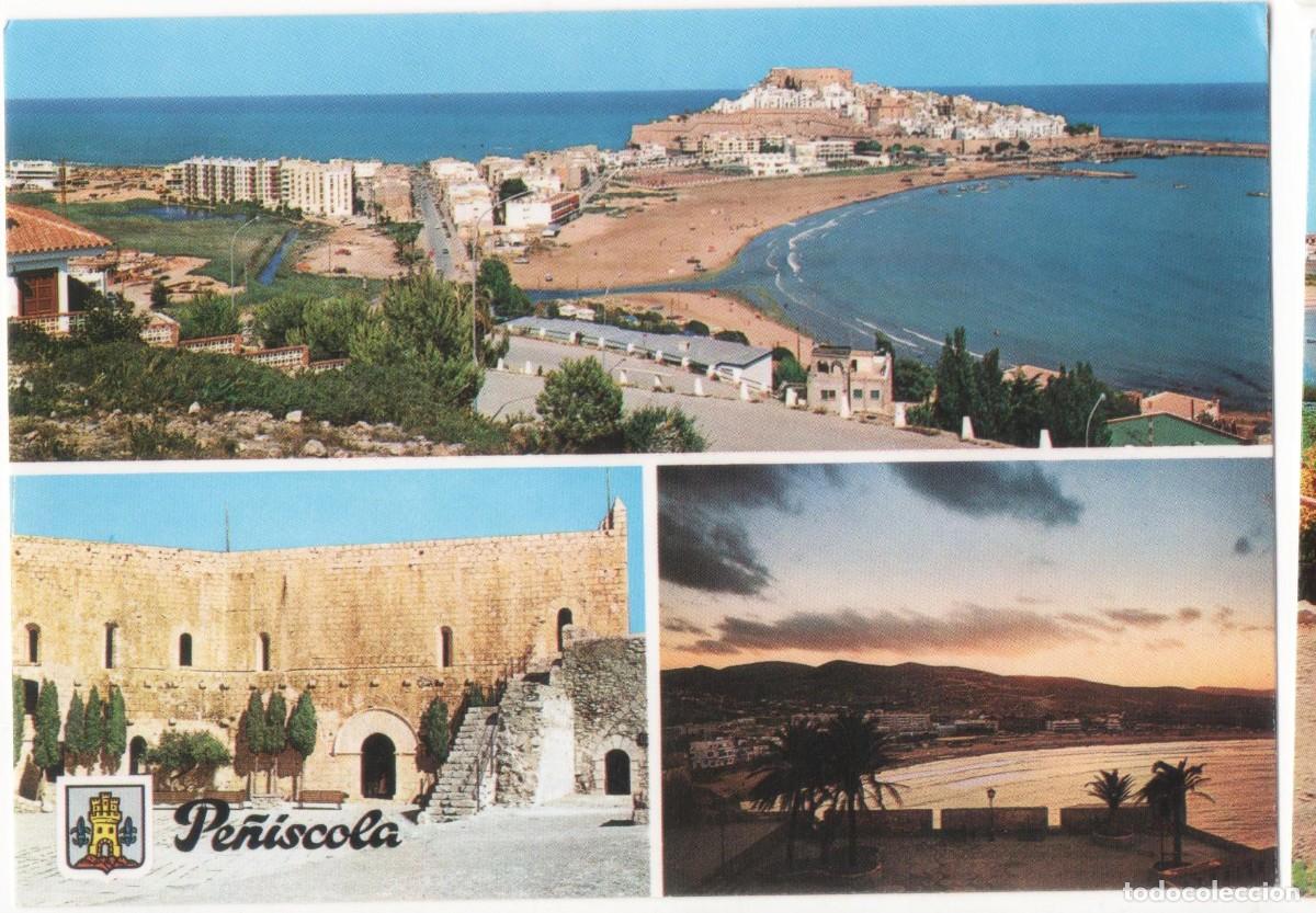 Postkarten: Castell&oacute;n-Pe&ntilde;&iacute;scola-circulada-