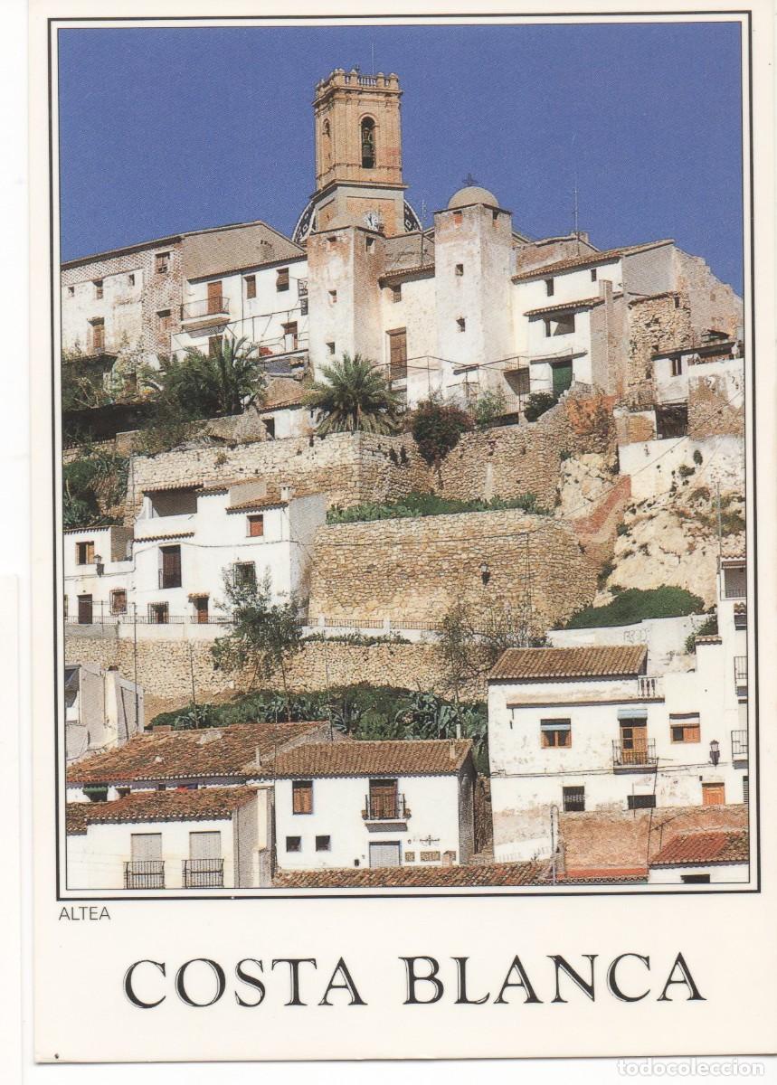 Postkarten: Alicante-Altea- escrita-