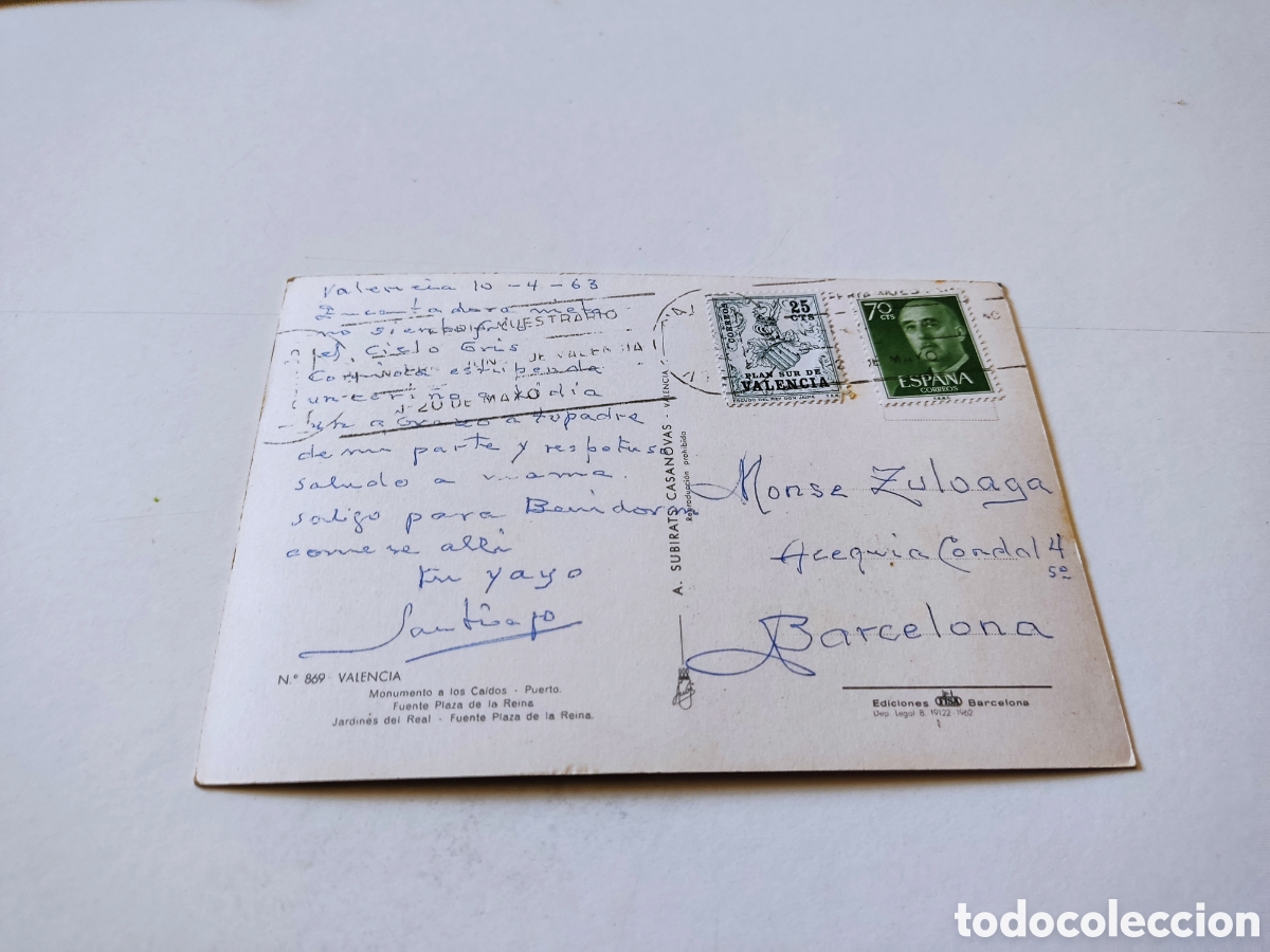 Postales: Postal valencia - Foto 2