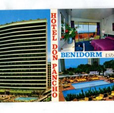 Postales: POSTAL CIRCULADA BENIDORM HOTEL DON PANCHON EDITA RUECK
