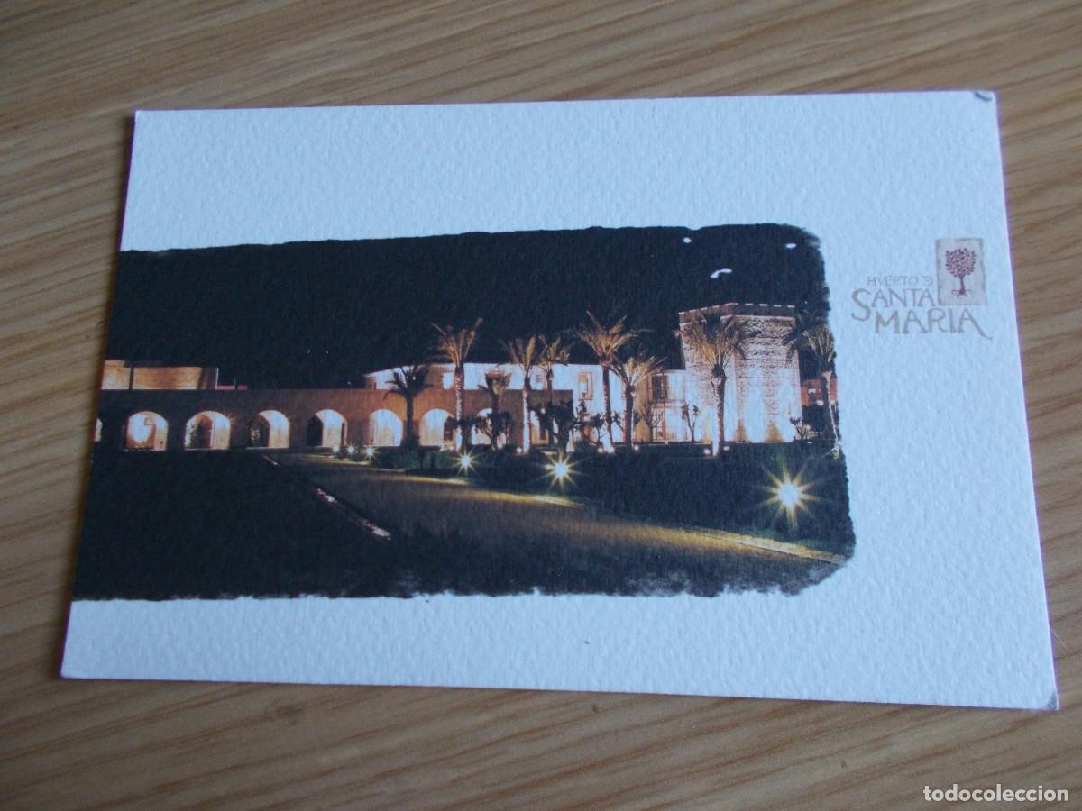 Postales: EL PUIG --VALENCIA --RESTAURANTE HUERTO SANTAMARIA NOCTURNO